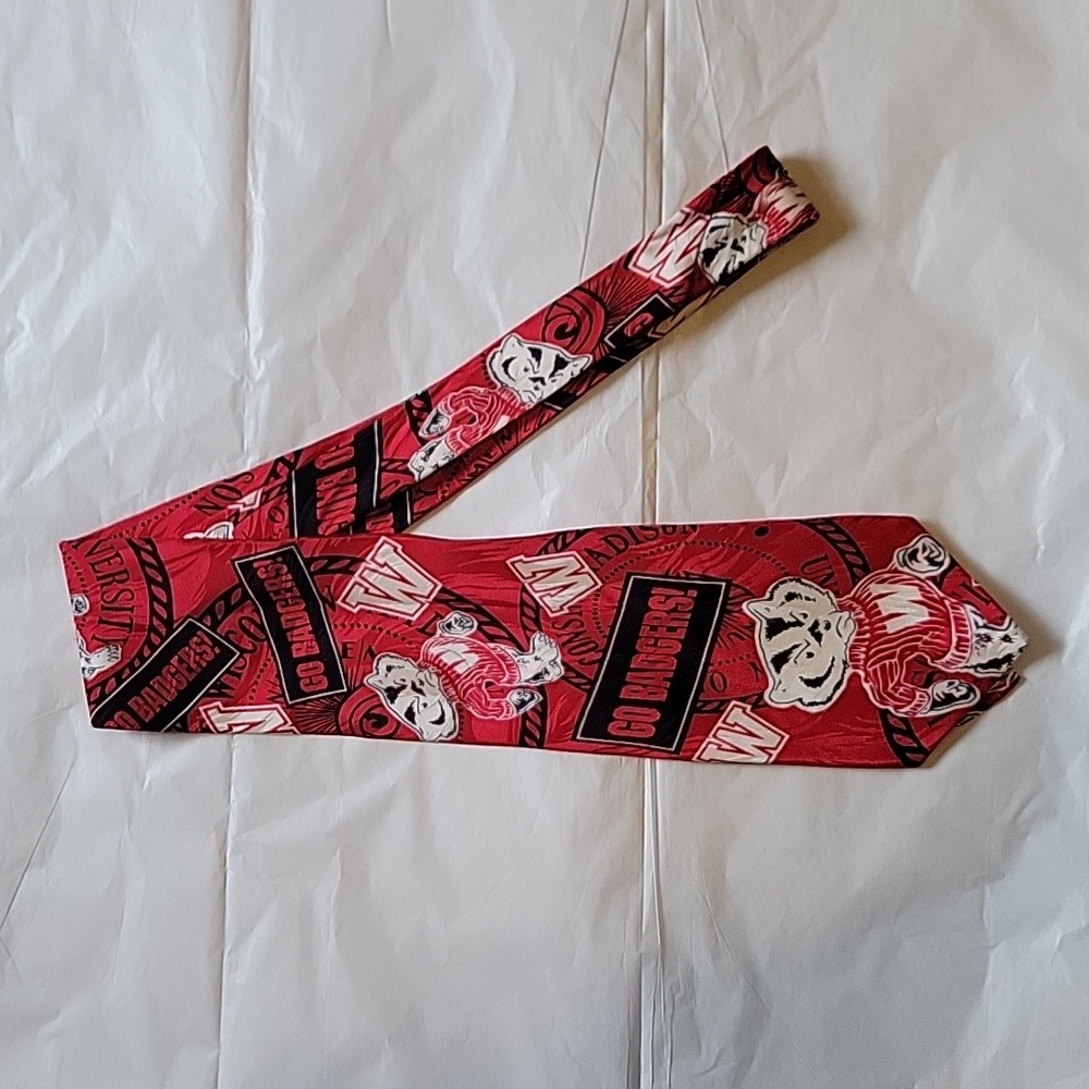 Wisconsin Badgers Tie
